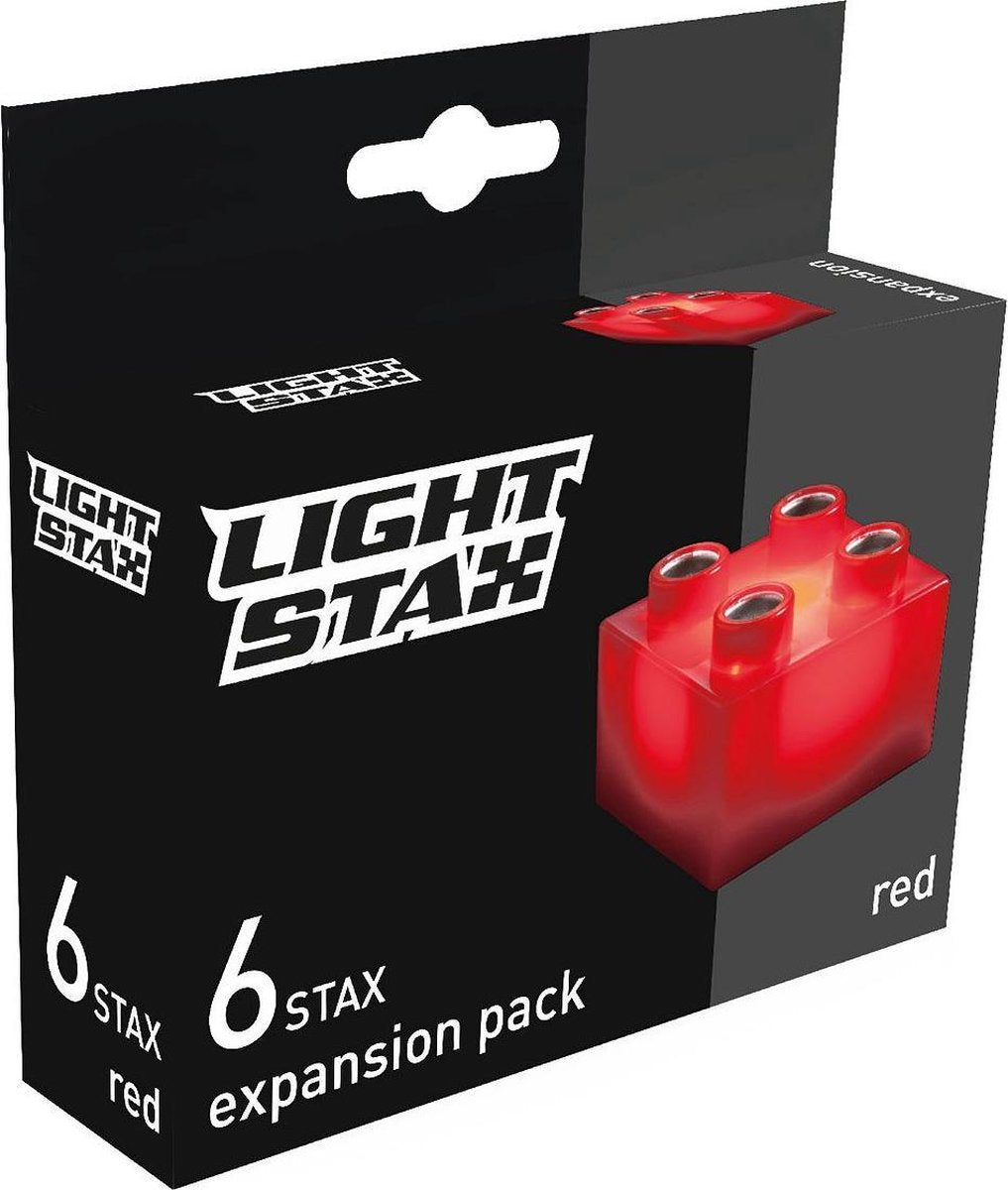 Uitbreiding Light Stax rood 6 stuks 2x2