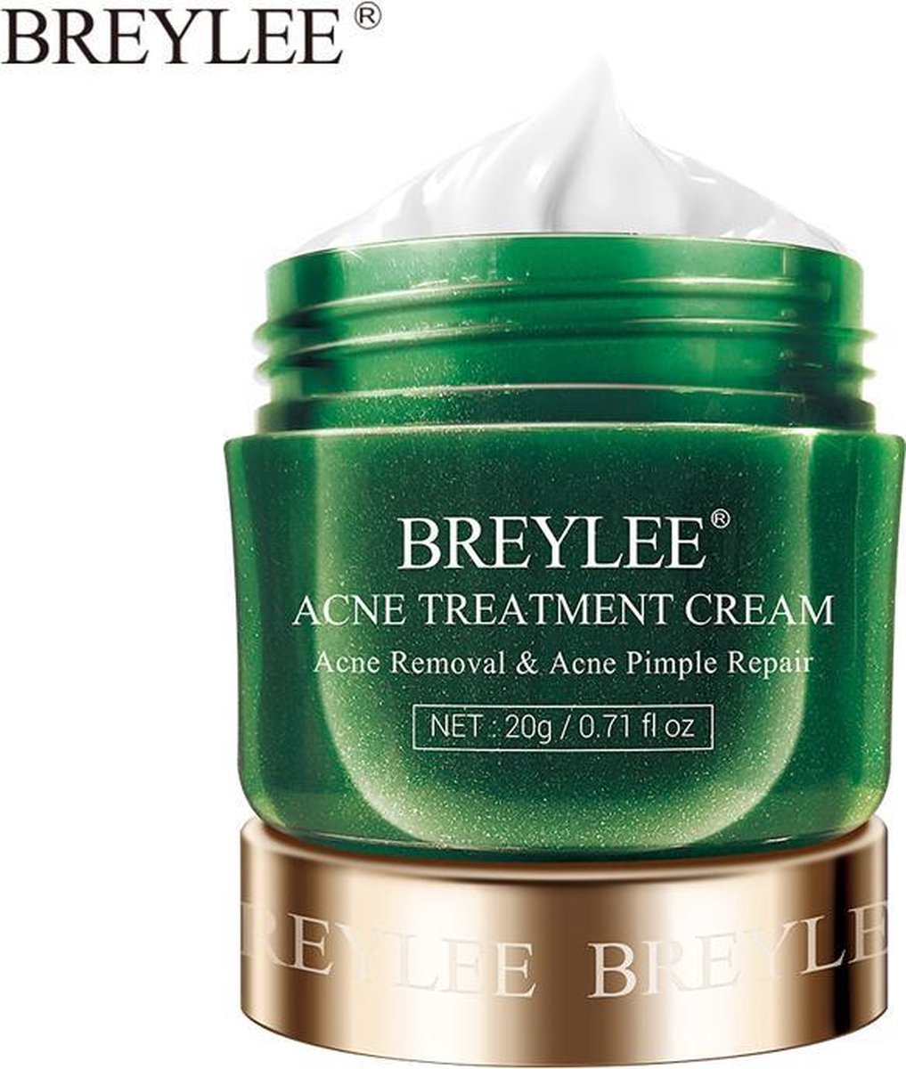 BREYLEE - Breylee Acne Behandeling Crème - Anti Acne Gezicht Crème Puistje Removal - Hydraterende - Huidverzorging Serum