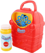 Bubble - bellenblaasmachine - rood - inclusief bellenblaas118 ml