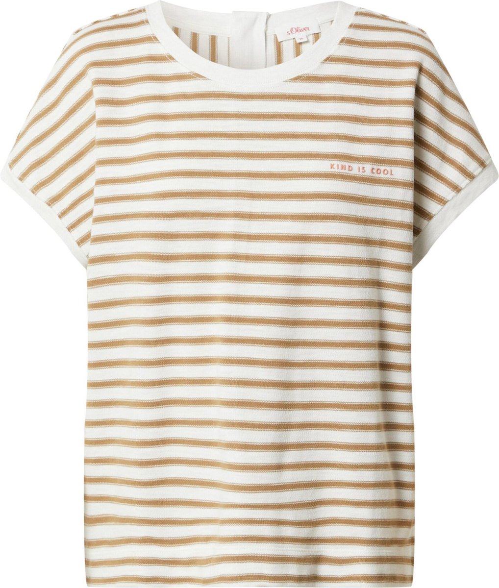 S.oliver shirt Beige-38 (S)