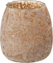 J-Line Windlicht Sundara Glas Zalm Large
