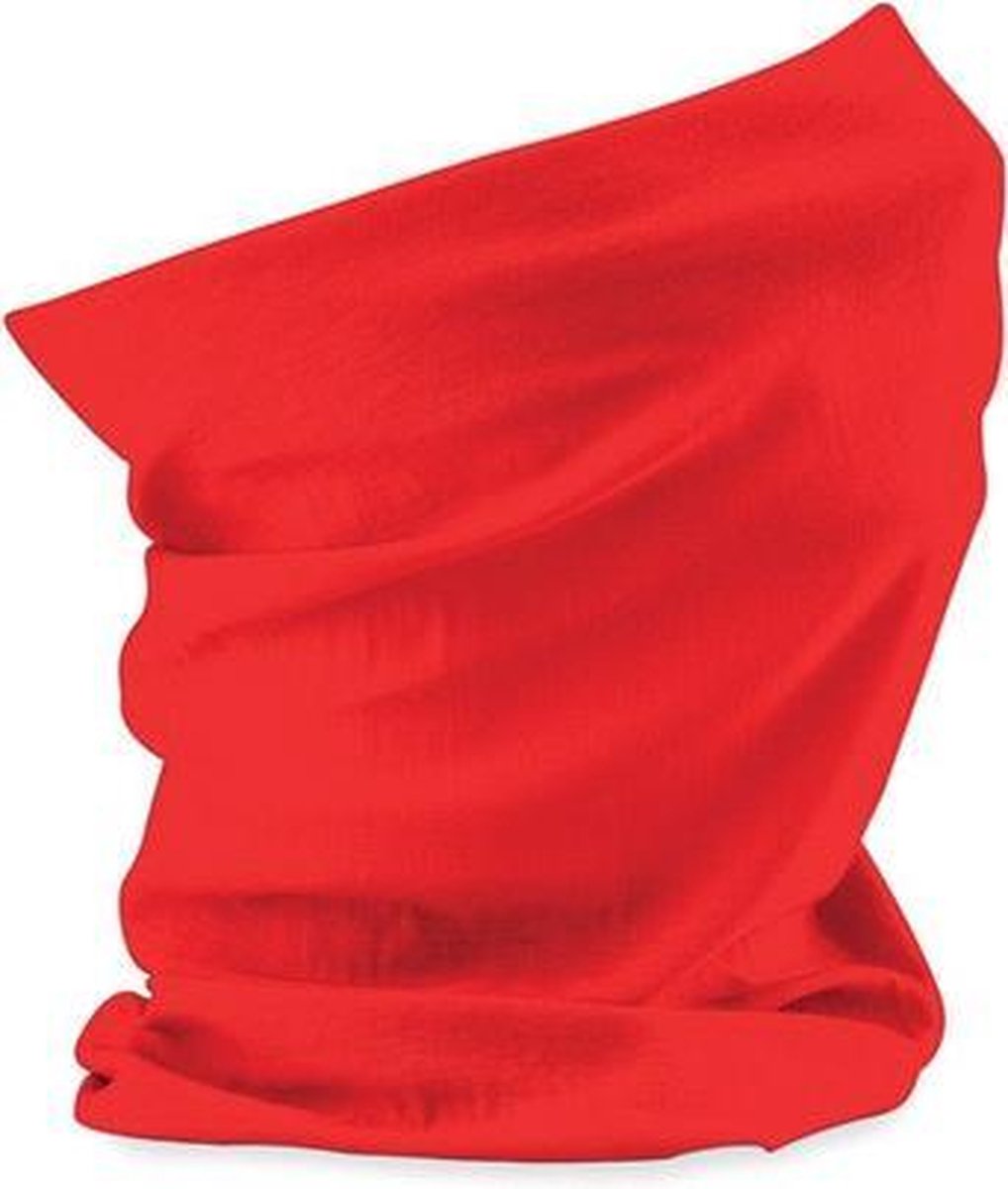 Multifunctionele morf sjaal rood