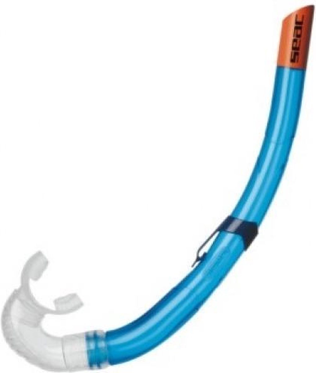 Snorkel WIND Blauw/transparant  Silicone mondstuk Seac-Sub