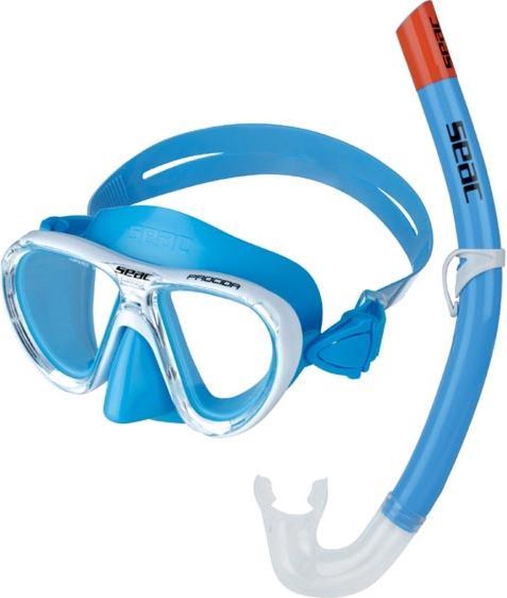 Seac kinder snorkelset Procida - blauw