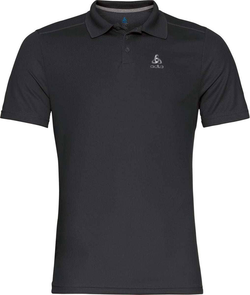 Polo Shirt S/S F-Dry Heren Zwart Maat S