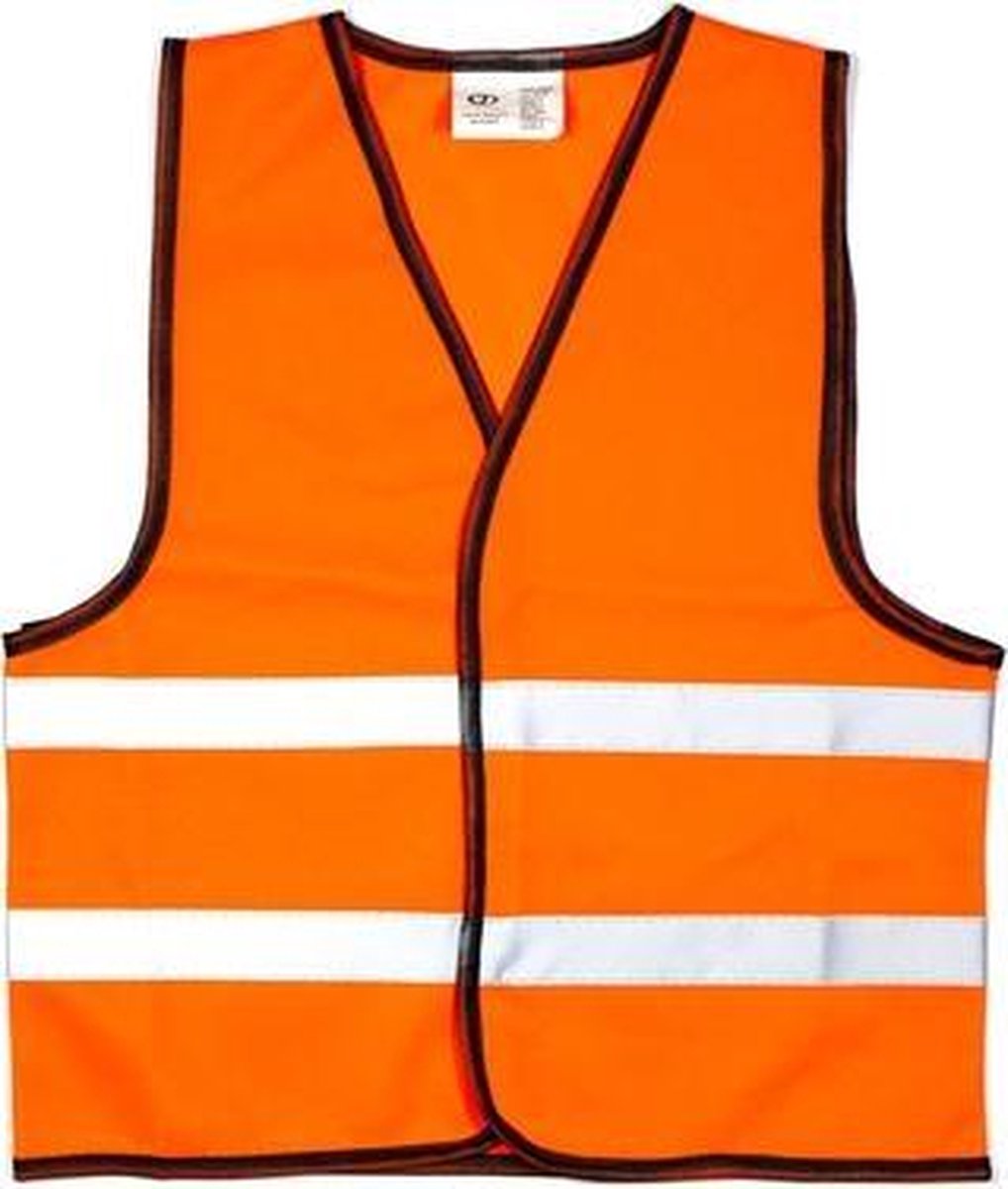 Veiligheidsvest First Aid - Only kind oranje. Maat L