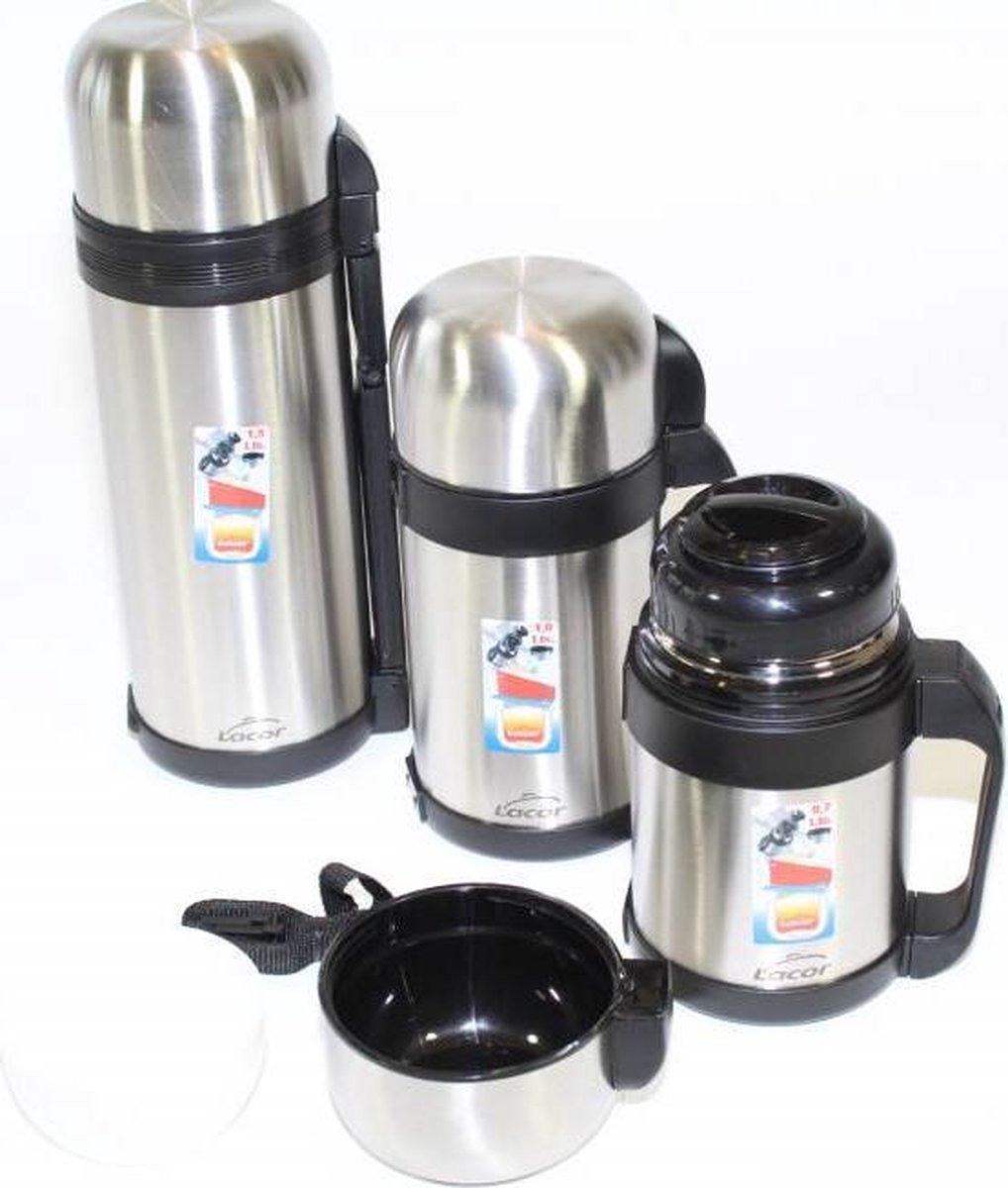 Lacor Voedselcontainer / Soep Thermosfles 1L.