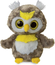 Aurora Knuffeluil 20 Cm Bruin/geel