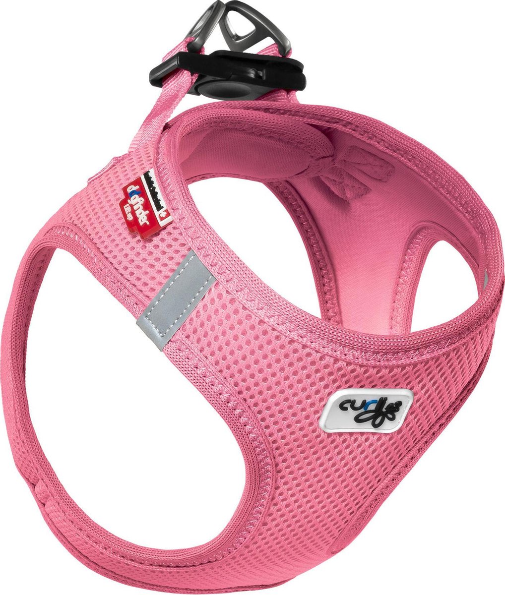 Curli Air-Mesh - hondentuig - 2XS - Licht Roze