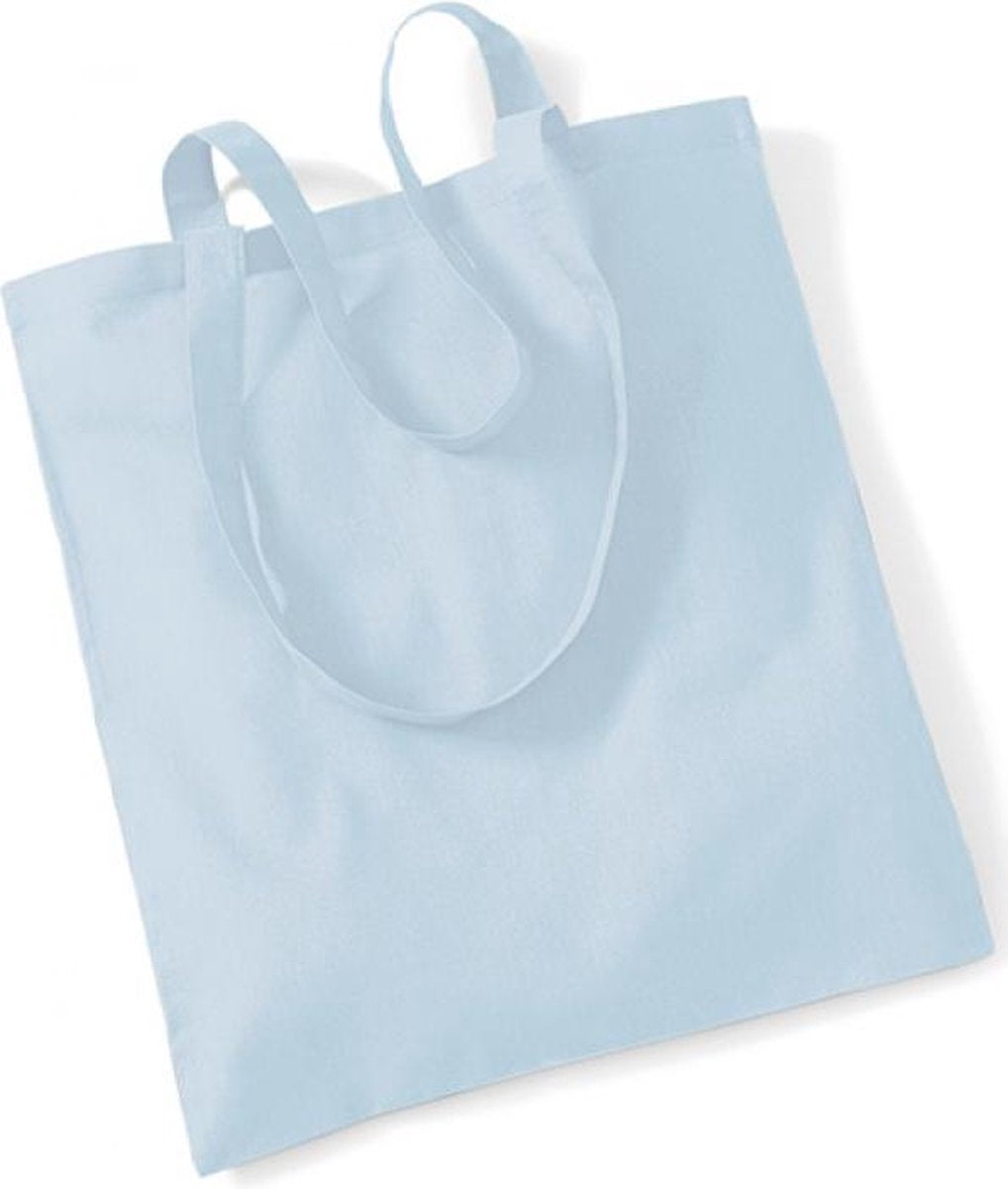 Bag for Life - Long Handles (Pastel Blauw)