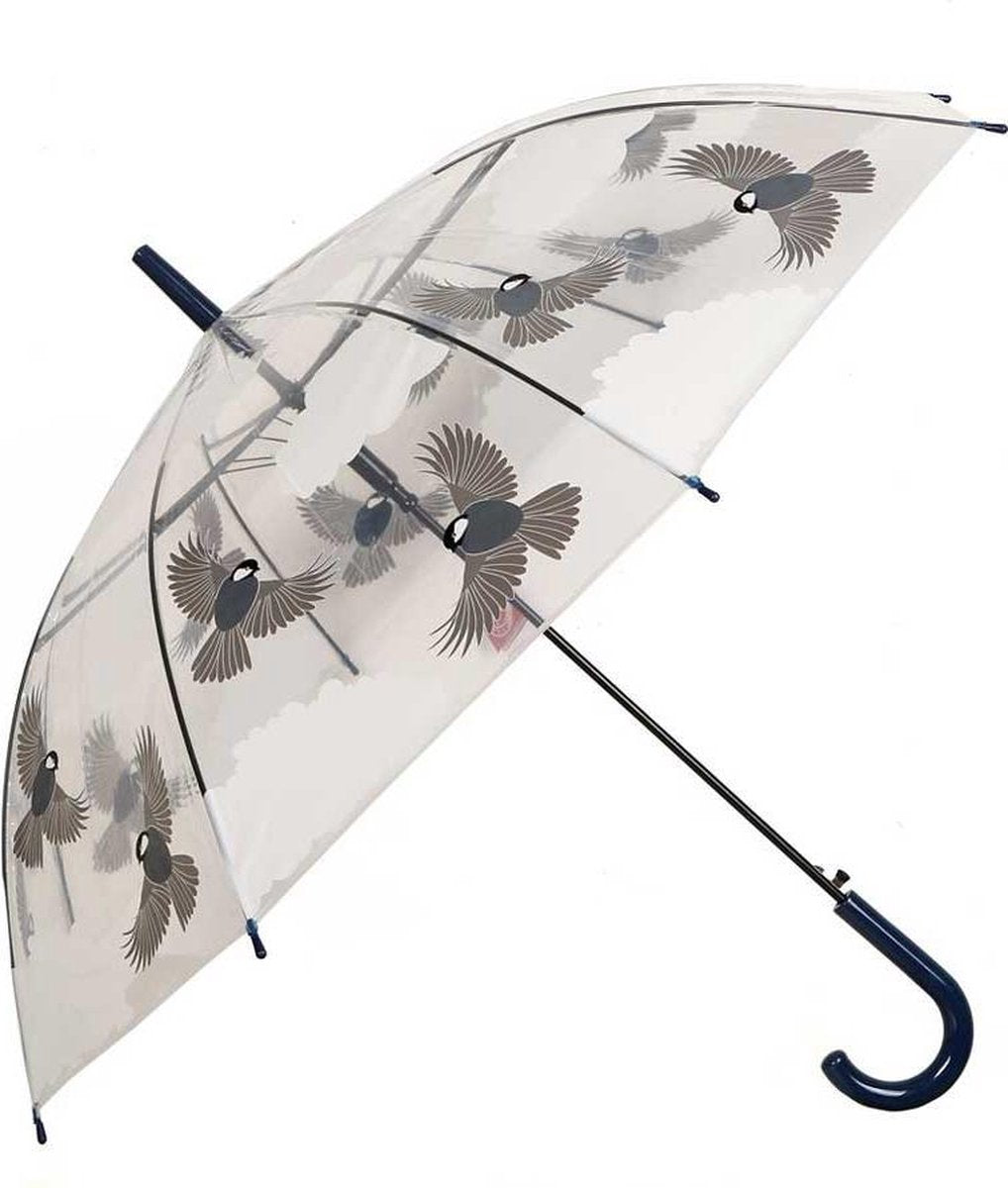 Voodoo Vixen Paraplu Sloane Transparant/Blauw