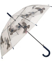 Voodoo Vixen Paraplu Sloane Transparant/Blauw