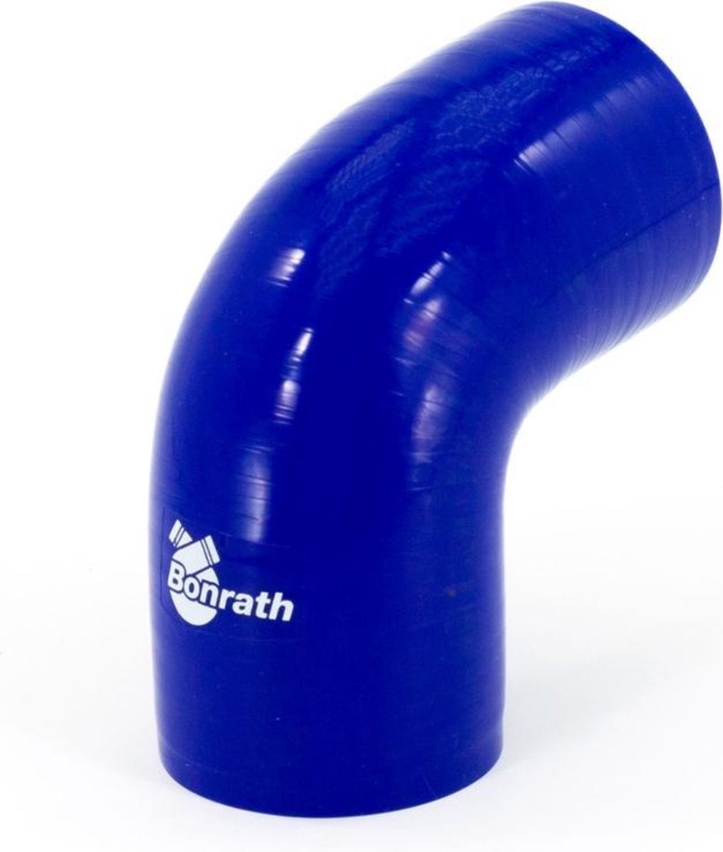 Bonrath Siliconen slang 90 graden bocht - Lengte:50mm - Ø41mm