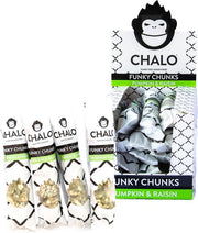 CHALO Zoete Vegan Snacks - Pumpkin & Raisin Funky Chunks - 20 x 32GR