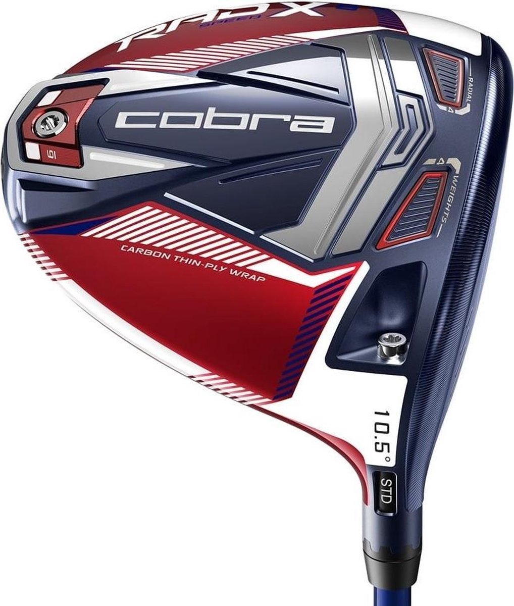 Cobra King RadSpeed XB Xtreme Ltd Edition Pars & Stripes Driver 2021  -  Loft: 10