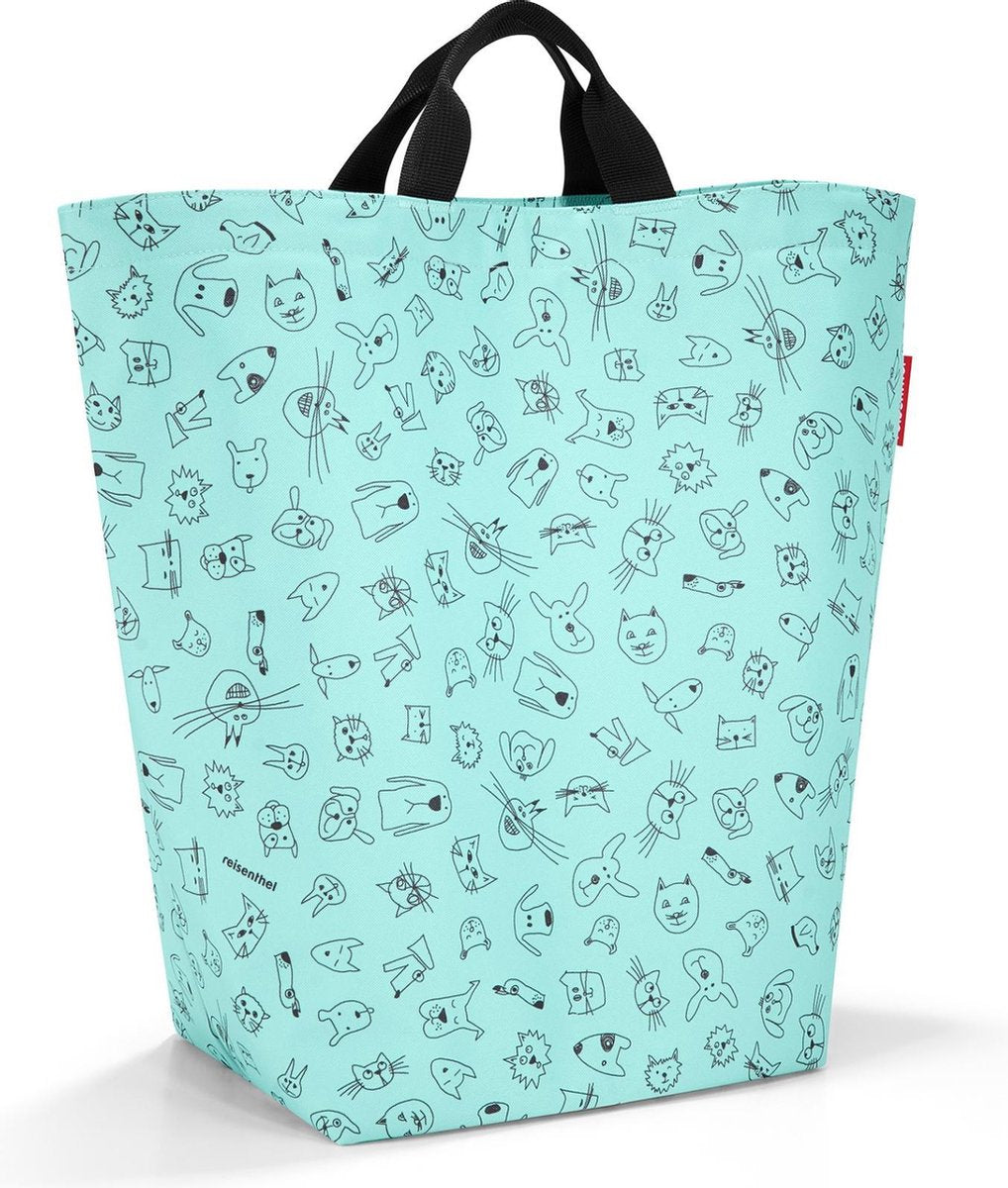 Reisenthel Storagesac Kids Opbergtas Opbergzak Voor Speelgoed - 27L - Cats&Dogs Mint