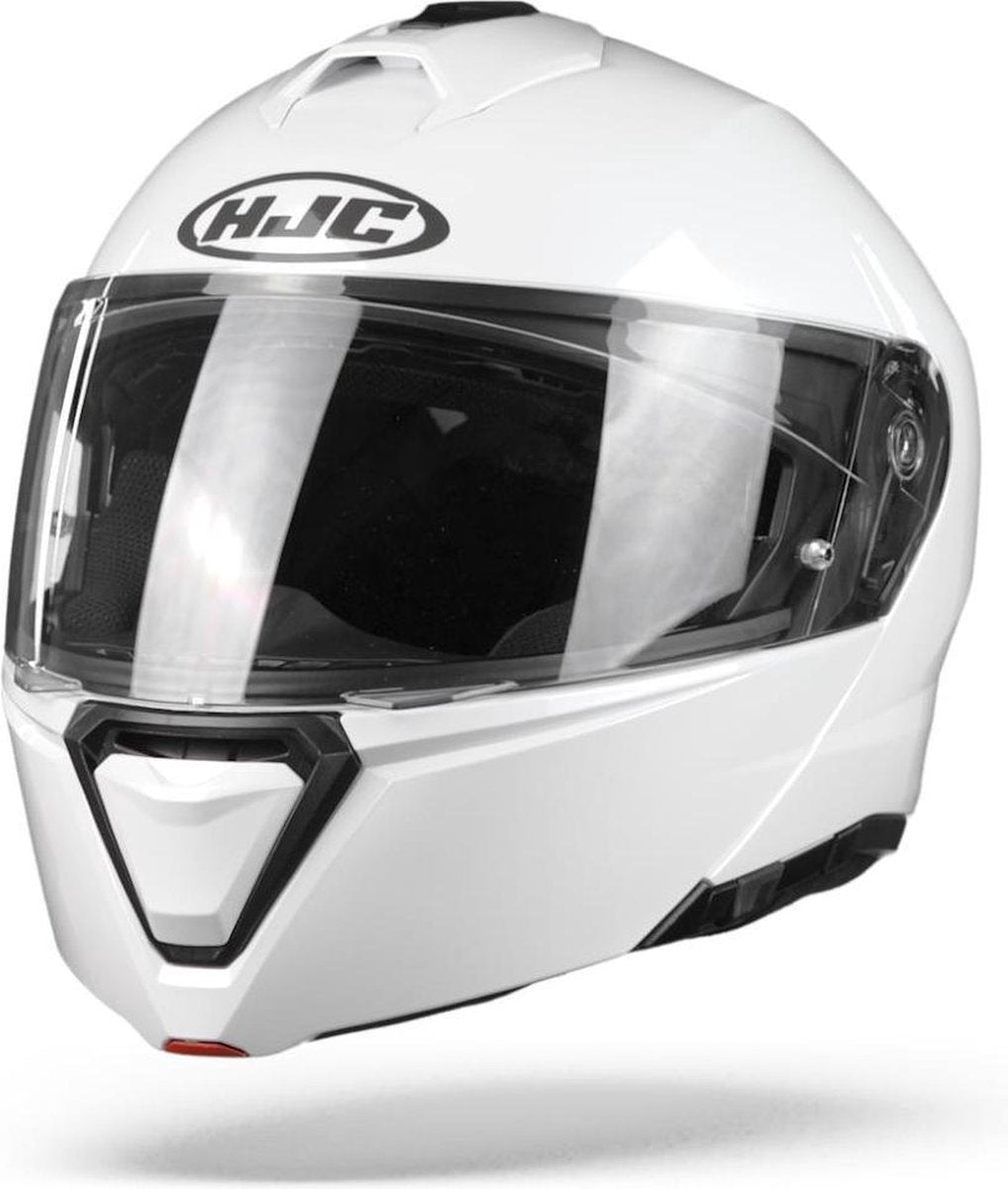HJC I90 Wit Systeemhelm - Motorhelm  - Maat S