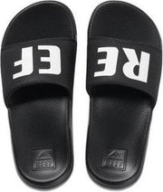 Reef Kids One Slide Jongens Slippers - Black/White - Maat 35.36