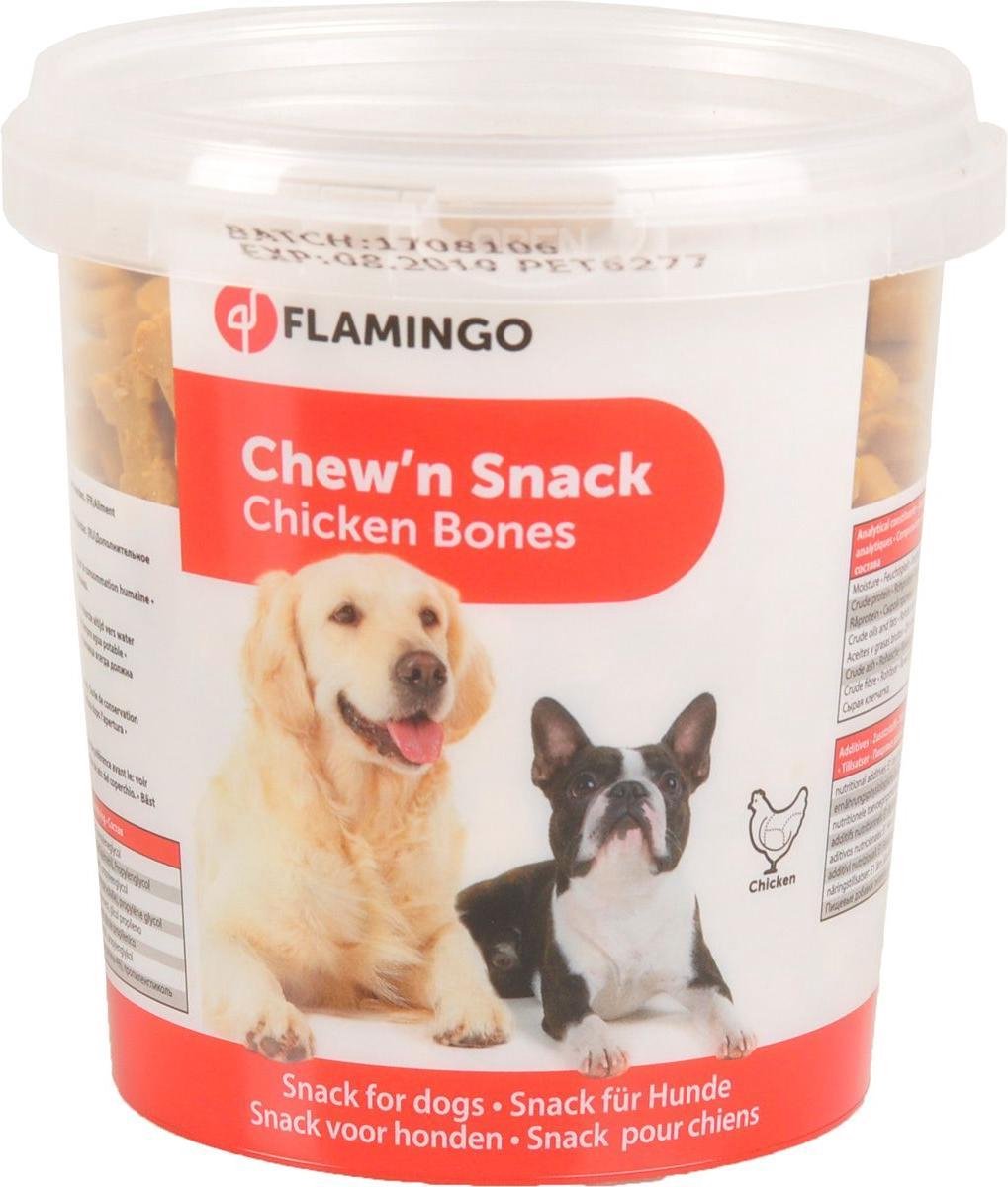 Hondensnack Chew'n Kip Bones 500 gr - 500 gr