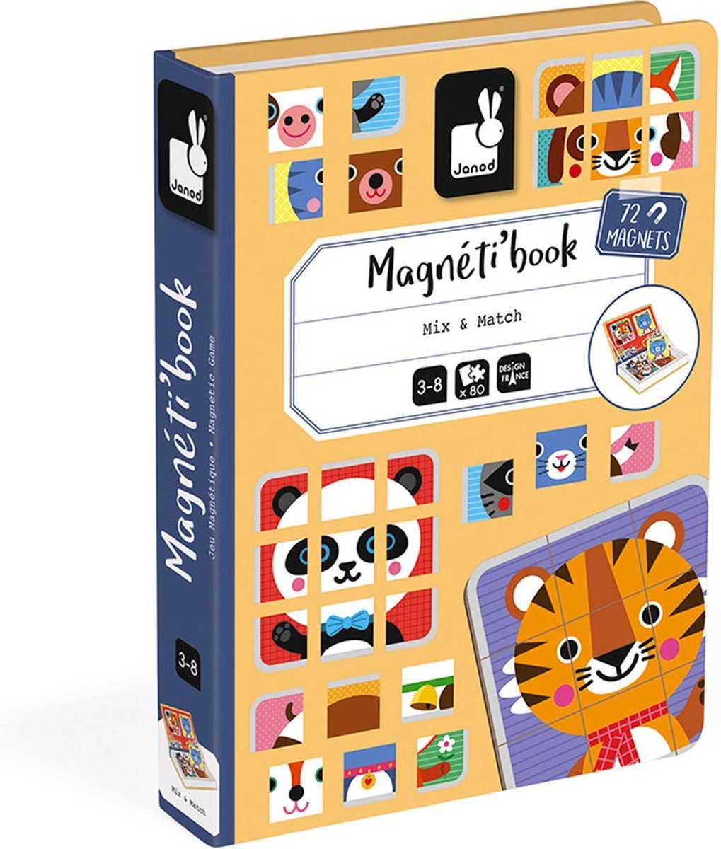 Janod Magnetibook - Mix & Match