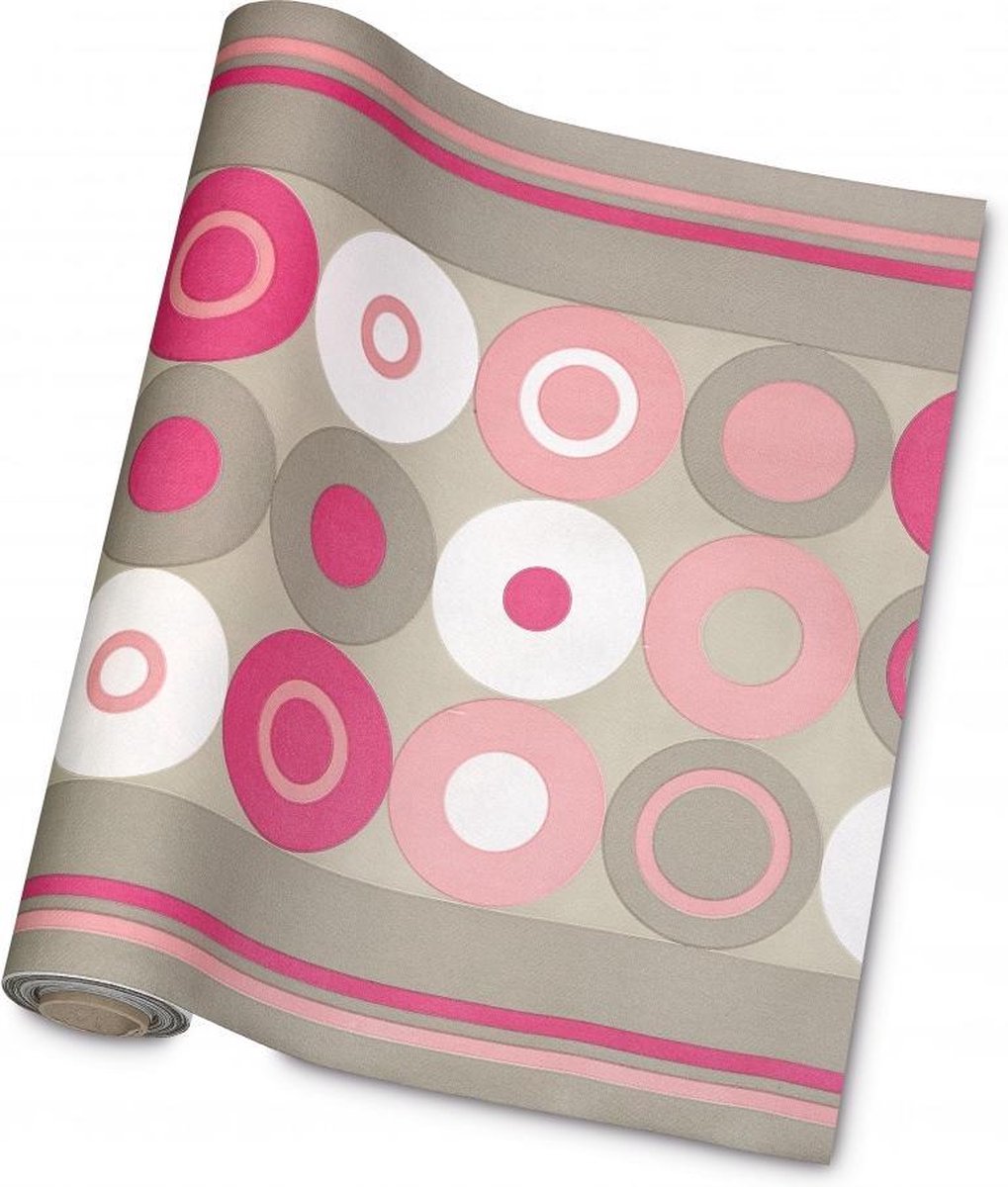 GALA Tafelloper Crazy Dots Pink 40cm x 10m Dessin