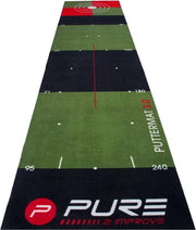 Pure2Improve Golf Putting Mat 65 x 300cm