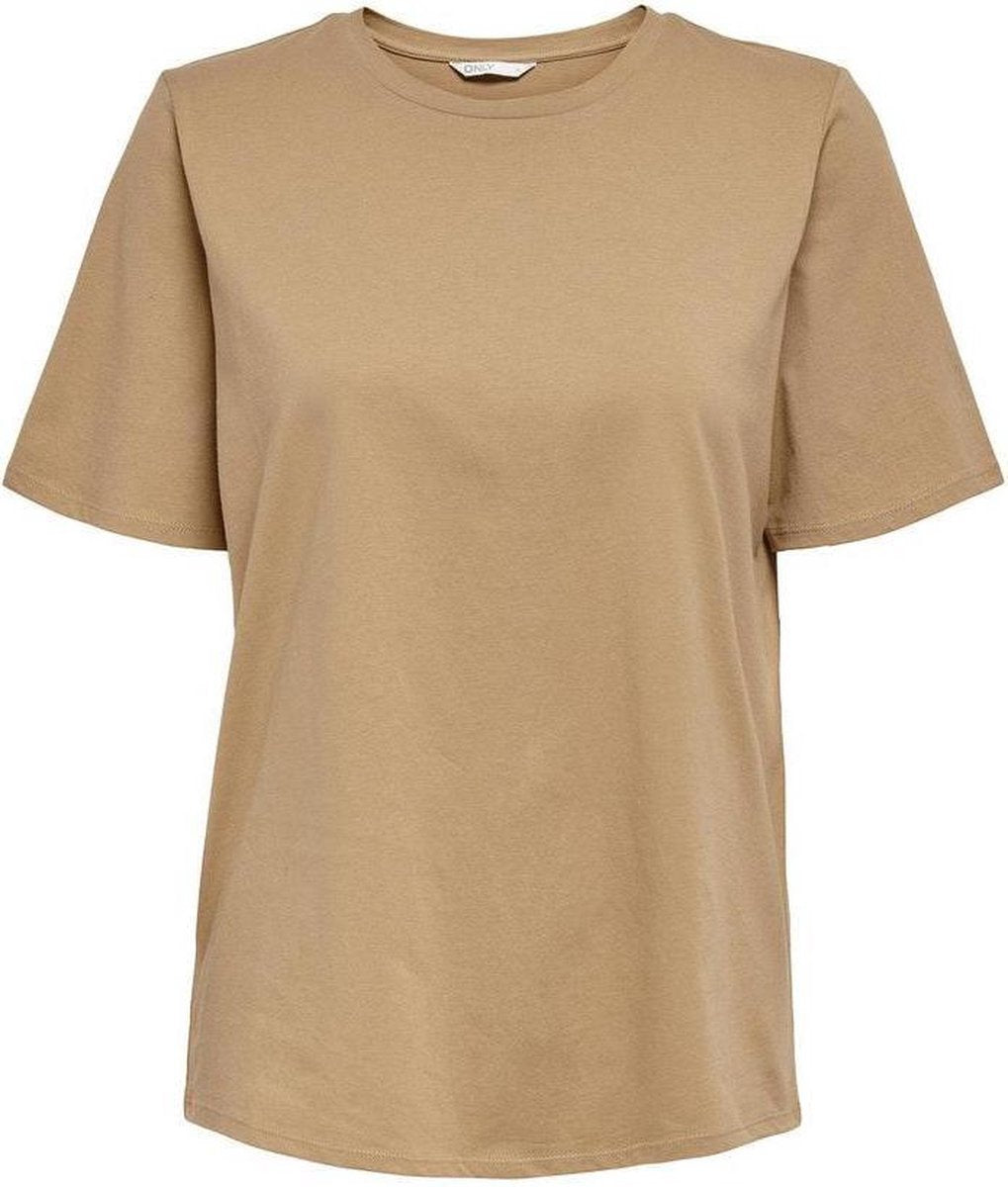 Onlonly Life S/s Top Jrs Noos 15172124 Tannin