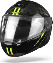 Schuberth C4 Pro Carbon Fusion Yellow Modular Helmet S