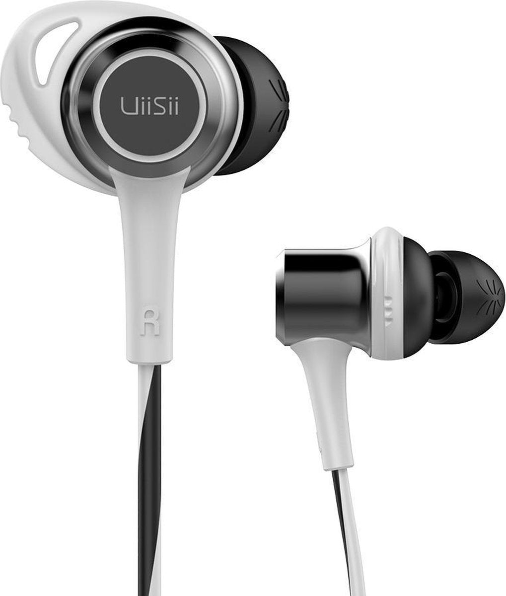 UiiSii BT260 Sport Grijs - Draadloze Oortjes Met Titanium Composite Diaphragm Drivers 10mm