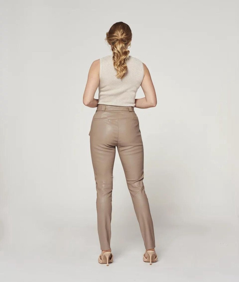 Ibana Paula Broek Taupe  dames maat 38