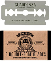 Guardenza Double Edge Scheermesjes - 5 stuks - Shavette - Safety Razor