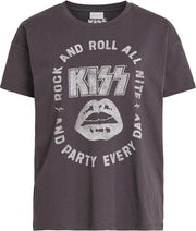 T-shirt Vila Antraciet maat S