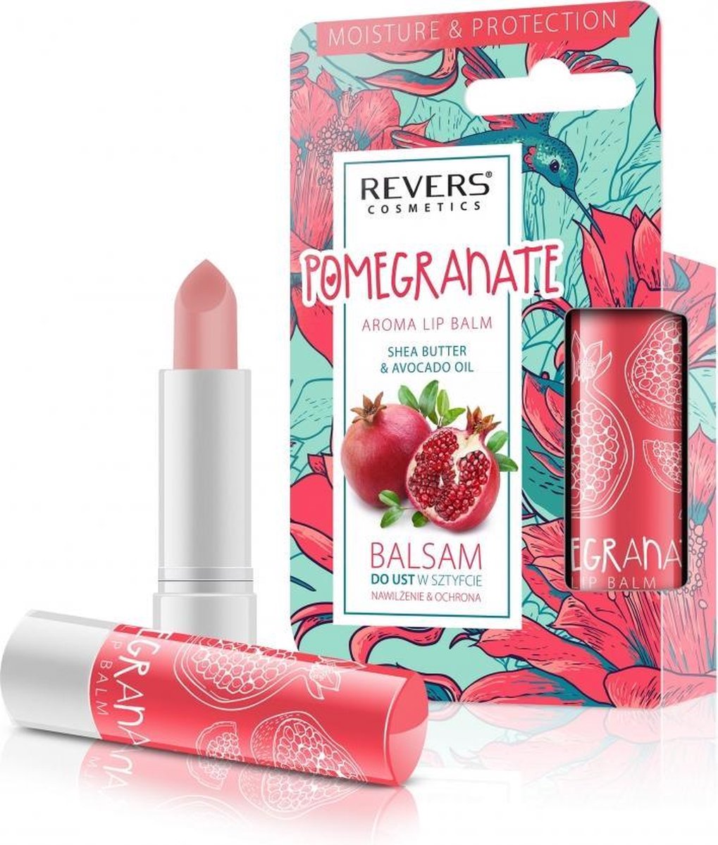 REVERS® Aroma Lip Balm Shea Butter And Avocado Oil #Raspberry