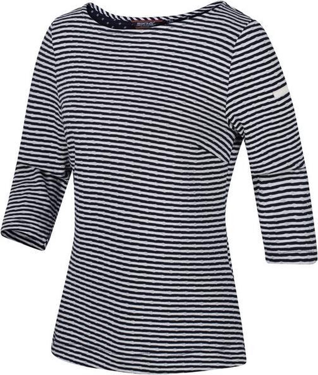 Dames Helanie Coolweave Top Outdoorshirt Blauw