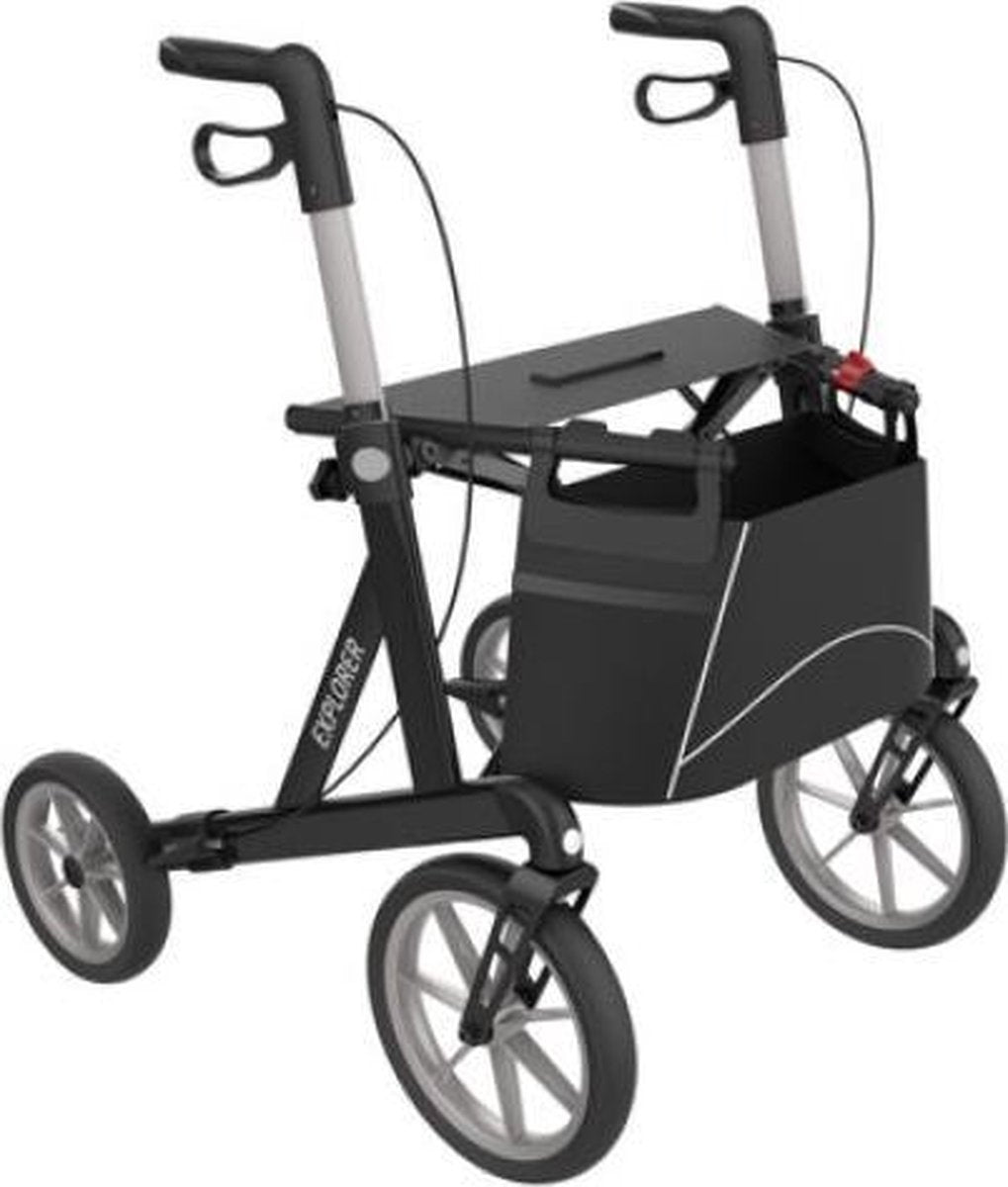 Rehasense Outdoor Rollator - Grote Soft Wielen Voor Extra Comfort