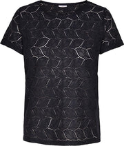 Jacqueline De Yong Dames Top Blauw Maat XL