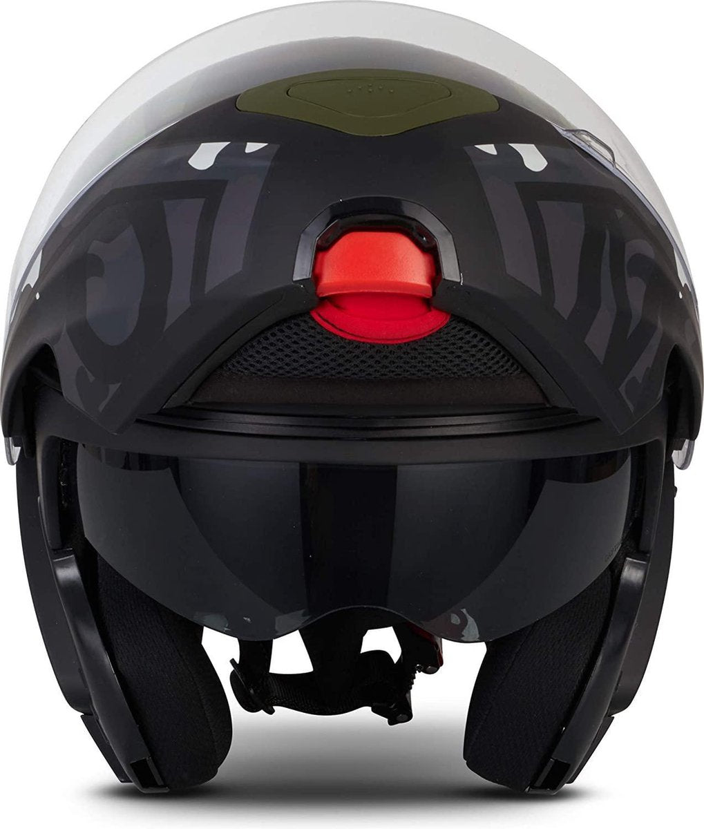MOTO F20 Runner Camo systeemhelm Flip-Up scooterhelm