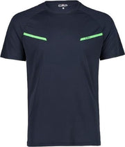 Cmp T-shirt Heren Polyester Zwart Maat 4xl