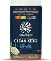 SUNWARRIOR CLEAN KETO PROTEINE PEPTIDES CHOCOLADE 720 GRAM