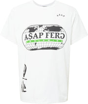 Mennace shirt asap ferg worldwide Lichtgroen-Xl