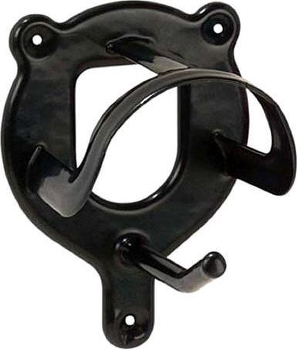 Pfiff Weiland & open stal supplement Hoofdstelhanger metaal - Zwart