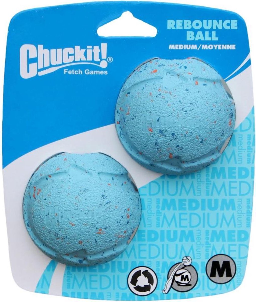 Chuckit Med Rebounce Ball 2-Pack