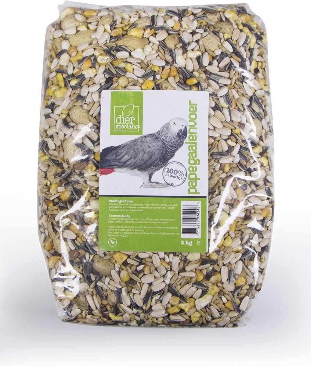 Dierspecialist papegaaienvoer - 2 kg