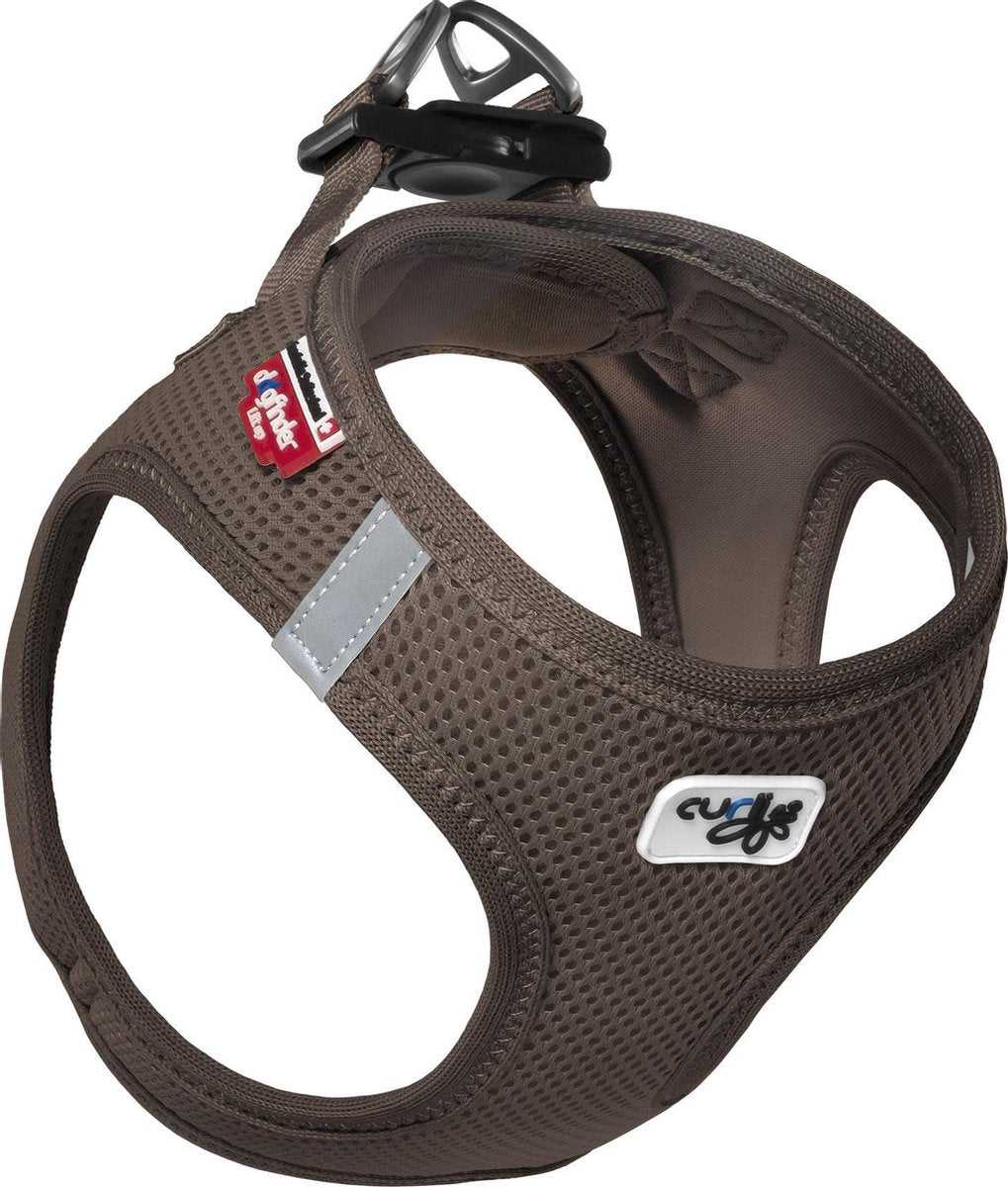 Curli Air-Mesh - hondentuig - M - Bruin