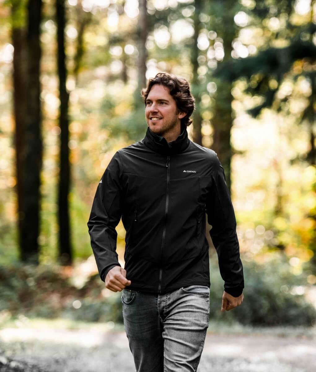 Stretch Jas (all season) Zwart | Heren