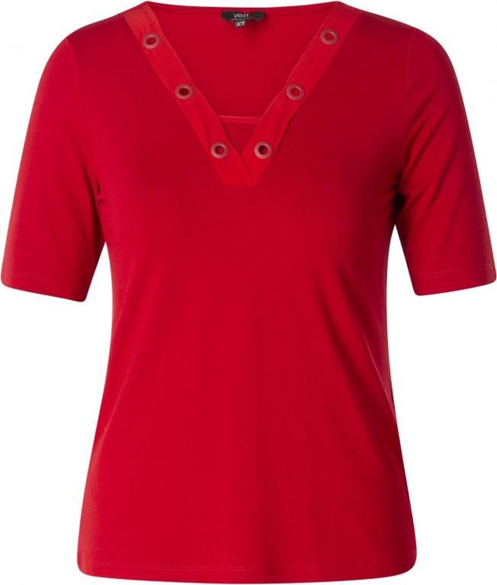YEST Amerins Jersey Shirt - Hot Red - maat 46