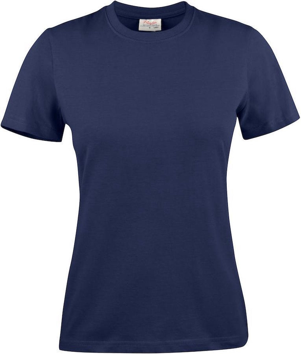 Printer T-shirt Lady 2264028 Marine - Maat XL