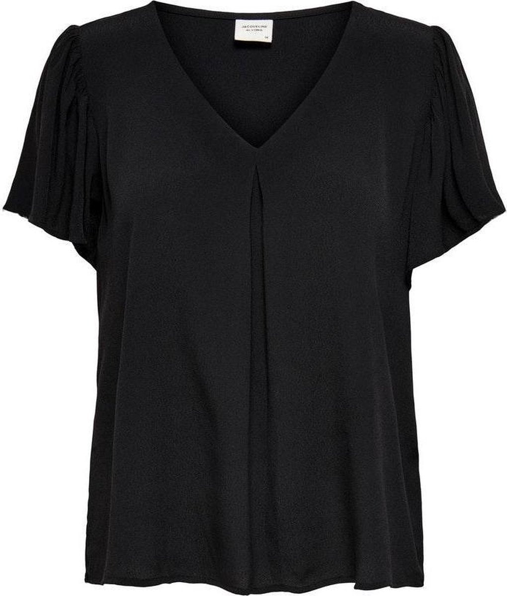 Jdylea S/s Top Wvn 15225954 Black