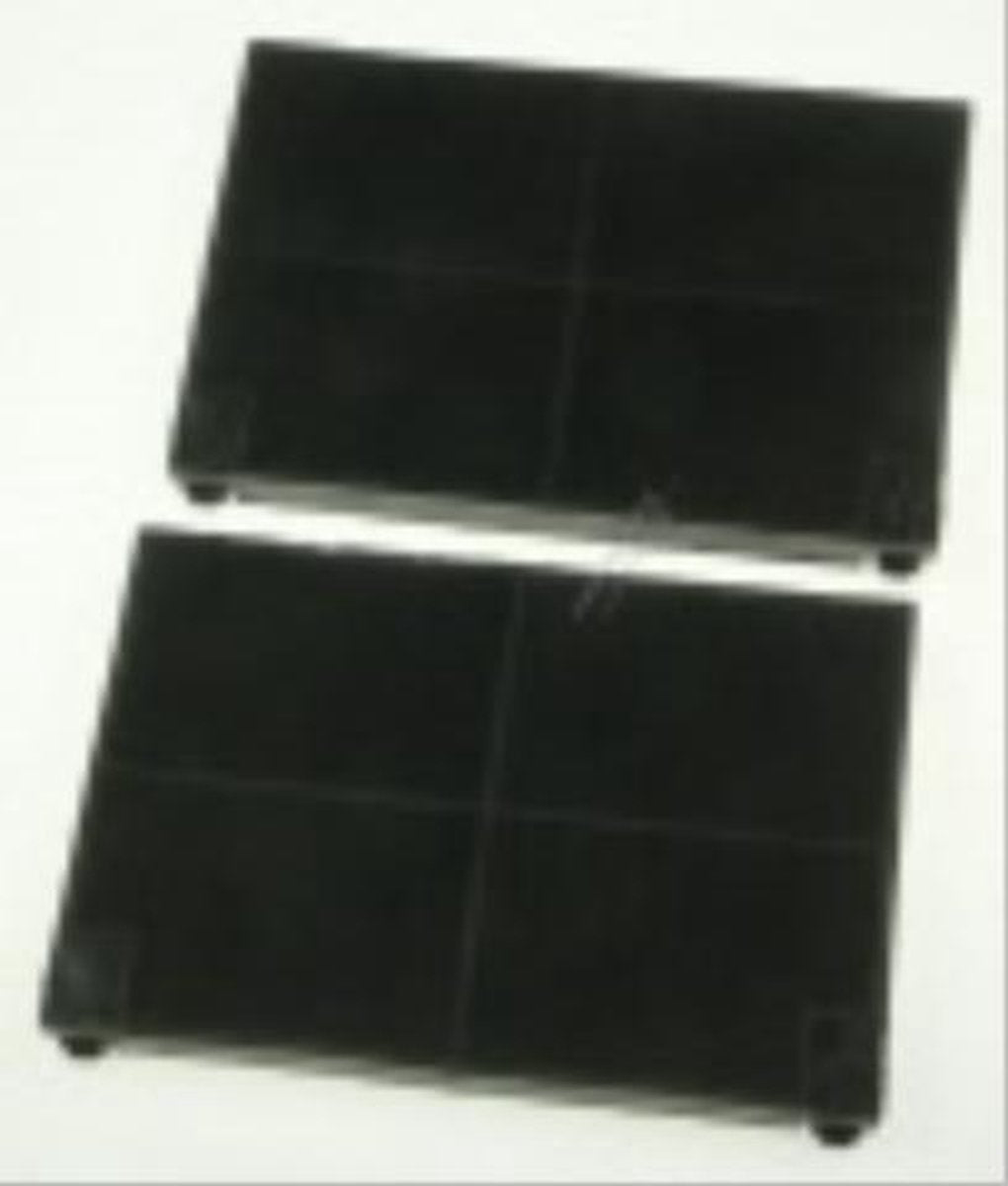 Filter koolstof 2 stuks 22.9x15.2x2 cm KSET6X  KSET9X afzuigkap origineel Smeg 14932