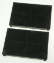 Filter koolstof 2 stuks 22.9x15.2x2 cm KSET6X  KSET9X afzuigkap origineel Smeg 14932